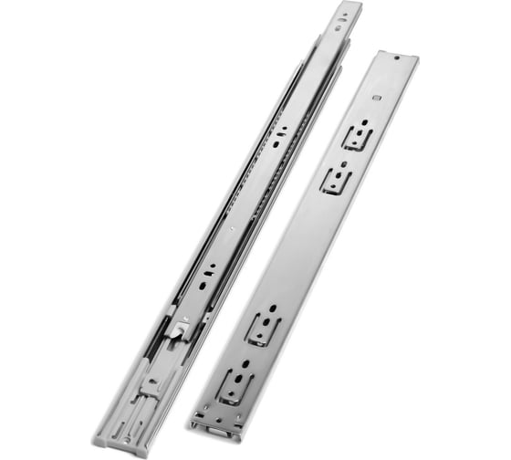 Изображение товара Шариковые направляющие ТУНДРА с доводчиком 4510, L=500 мм. H=45 мм. 2 шт. 9235289