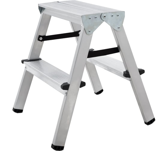 Изображение товара Двухсторонняя стремянка Новая Высота 2х2 ступени 1120202