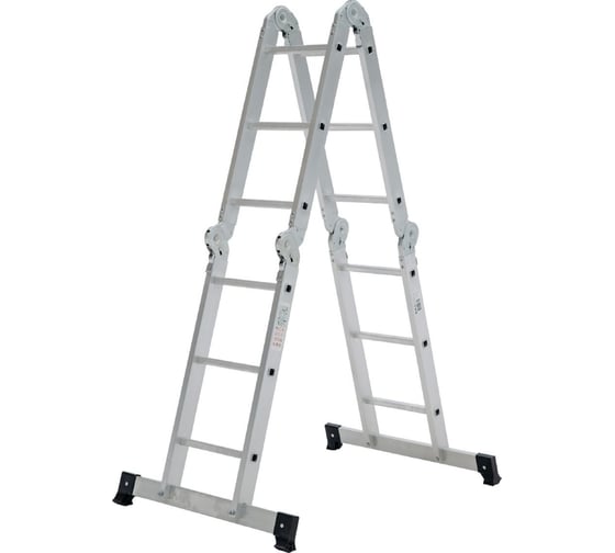 Изображение товара Четырехсекционная лестница-трансформер Новая Высота 4х3 ступени 1320403