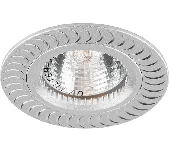 Изображение товара Встраиваемый потолочный светильник FERON MR16 G5.3 серебро, GS-M392 17927