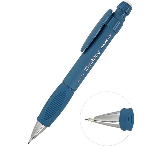 Изображение товара Механический карандаш Penac chubby, 0.7 мм, hb, бирюзово-синий, в блистере MP0407-TQ/B