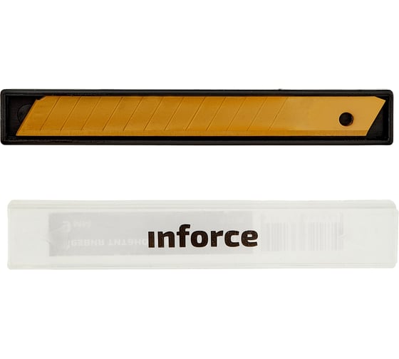 Изображение товара Лезвия сегментированные титановые (10 шт/уп; 9 мм) Inforce 11-03-09