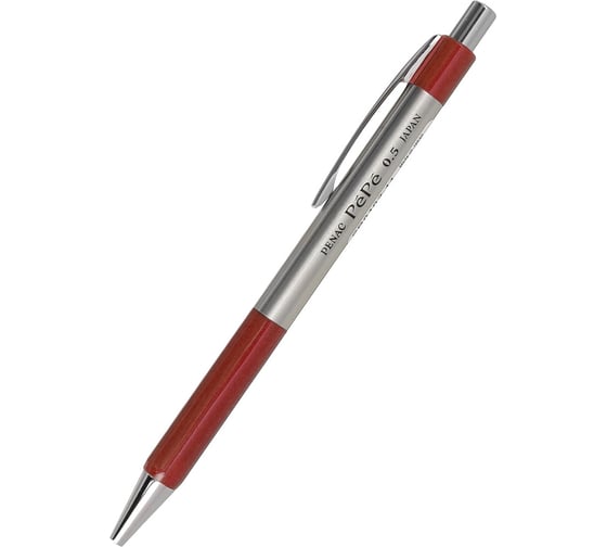Изображение товара Механический карандаш Penac pepe бордовый корпус, 1 шт. в блистере SB0102-09/B