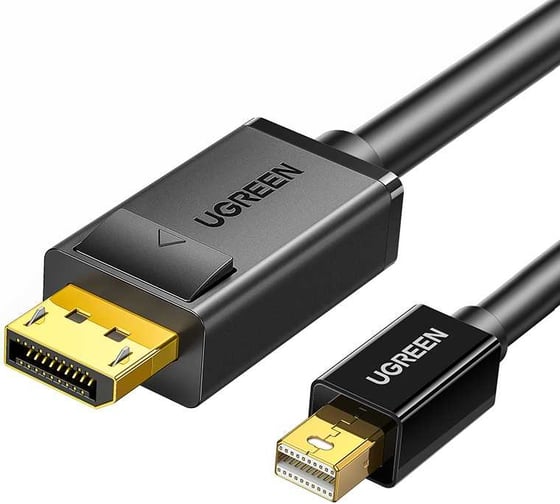 Изображение товара Кабель Ugreen md105 mini dp to dp cable, длина 1,5 м. цвет: черный 10477_