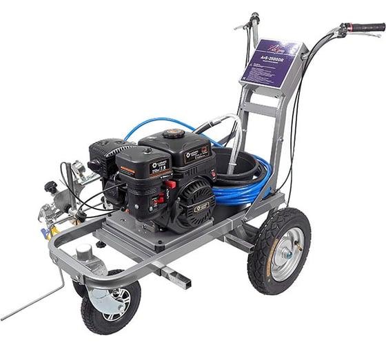 Изображение товара Разметочная машина AktiSpray комплект на 1 пистолет (2,5 л/мин, 220 бар) AvS-2500DR