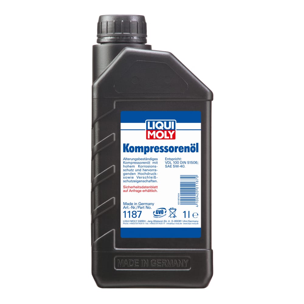 НС-синтетическое компрессорное масло LIQUI MOLY масло компрессорное синтетическое comaro oil м46 20 литров