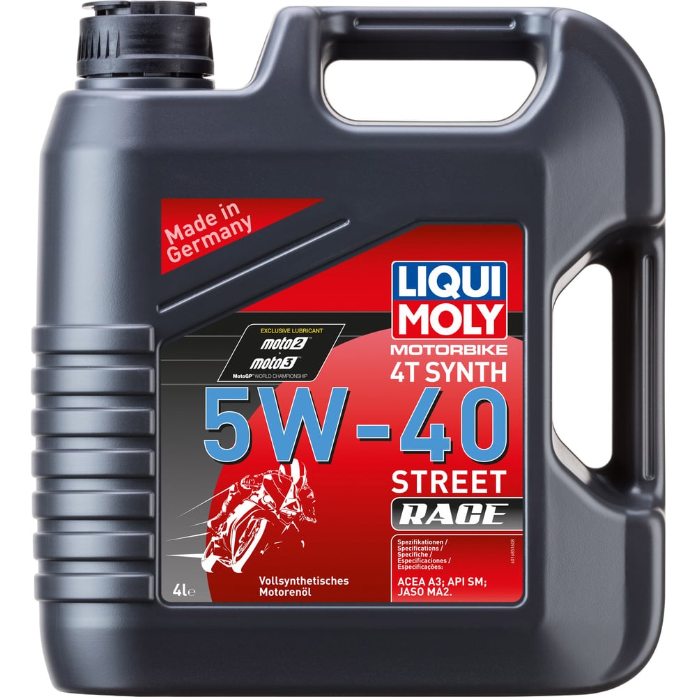Синтетическое масло 4T для четырехтактных мотоциклов LIQUI MOLY синтетическое масло для вилок и амортизаторов liqui moly