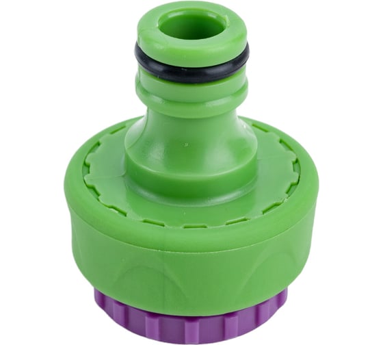 Изображение товара Адаптер внешний для шлангов 1/2"-3/4", пластик с резиновым покрытием 30/240 DON GAZON 096-5812 42323