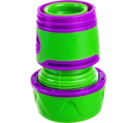 Изображение товара Соединитель шланга 3/4" пластик с резиновым покрытием 20/200 DON GAZON 096-5819 42318