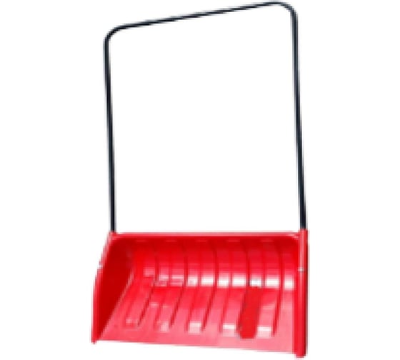 Изображение товара Пластиковый скрепер ООО Агростройлидер средний 700x465мм цветной с металлической планкой СНЕГ-04.41