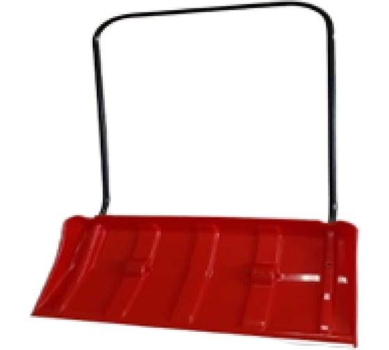 Изображение товара Пластиковый скрепер ООО Агростройлидер на колесах 820x450мм цветной с металлической планкой СНЕГ-04.32