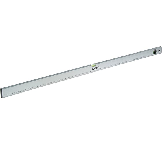 Изображение товара Уровень ЛОМ алюминиевый, 2 глазка, линейка, 1200 мм 2964619