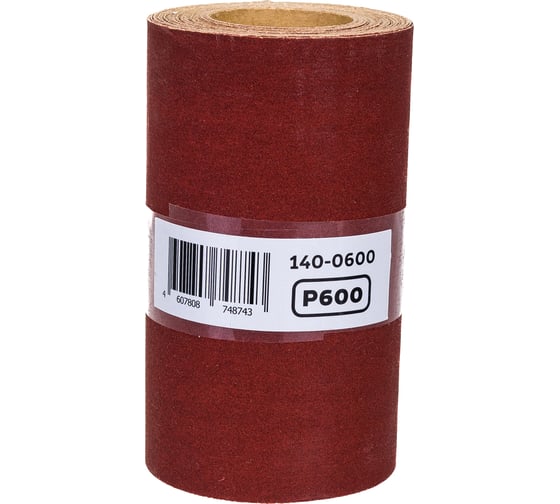 Изображение товара Бумага шлифовальная в рулоне (5 м; 100 мм; P600) КЕДР 203 320