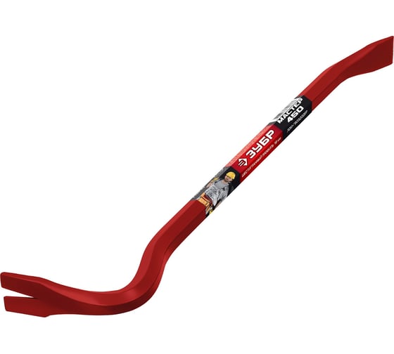 Изображение товара Лом-гвоздодер ЗУБР 450 мм, шестигранный усиленный 2164-45