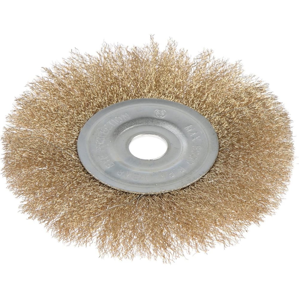 Изображение товара Щетка металлическая плоская 175х22.2 мм для УШМ ЛОМ 2767958