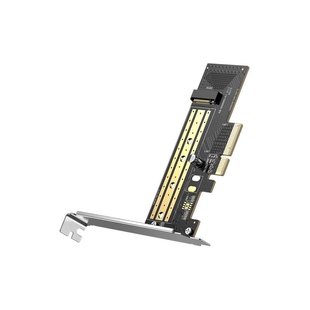 Изображение товара Адаптер-переходник Ugreen cm302 m.2 nvme to pci-e 3.0 × 4 expansion card, цвет: черный 70503