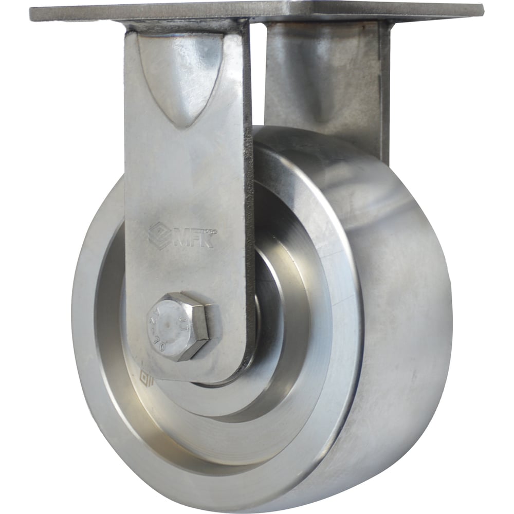 Изображение товара Промышленное колесо из нержавейки 125 мм, груз 350 кг SS6650R-01-SSDC