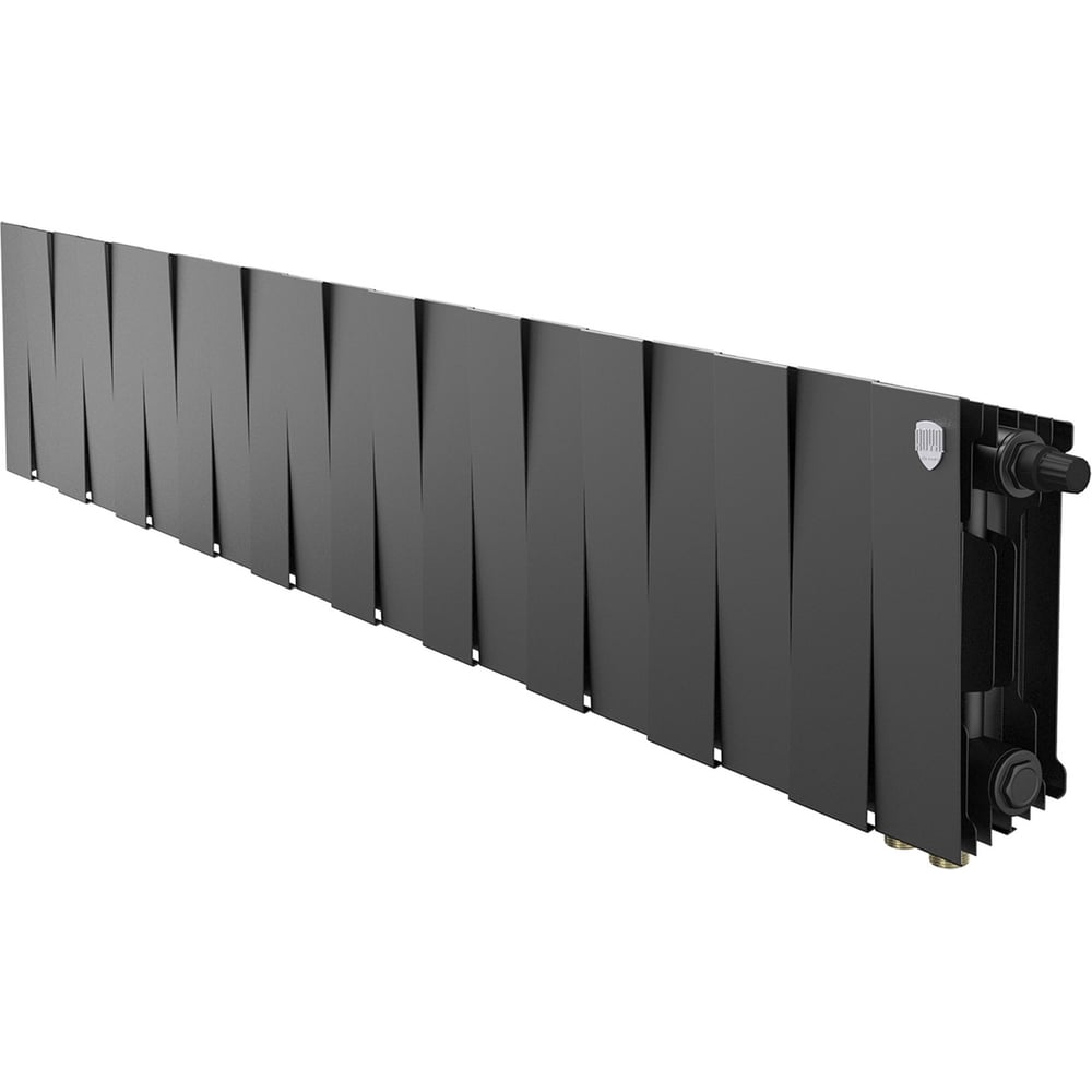 Изображение товара Радиатор отопления ROYAL THERMO PianoForte 200 Noir Sable VDR80 20 секций биметалл