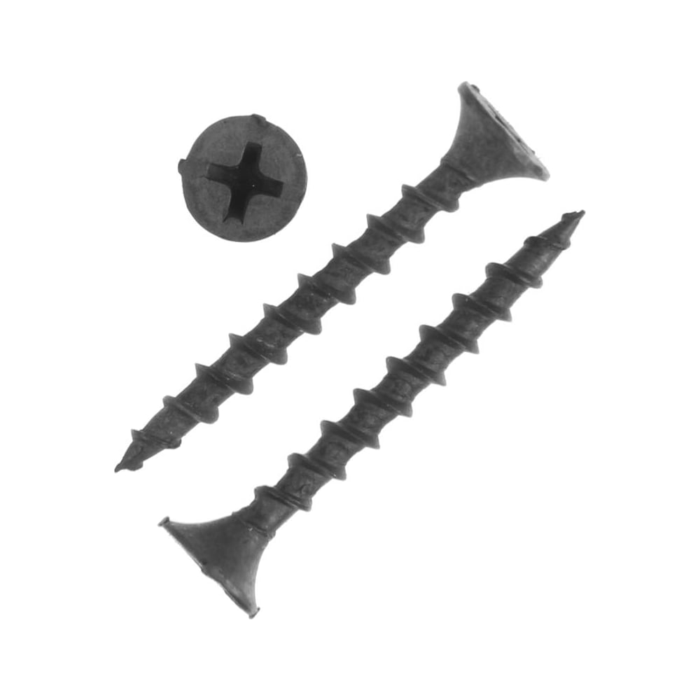 Изображение товара Саморез ТУНДРА PREMIUM 3.5x32 мм, потайной, крупная резьба, шлиц PH, фосфатированный