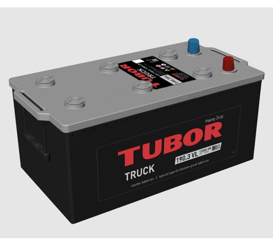 Изображение товара Аккумулятор TUBOR TRUCK 6СТ-190.3 VL 4607008888867