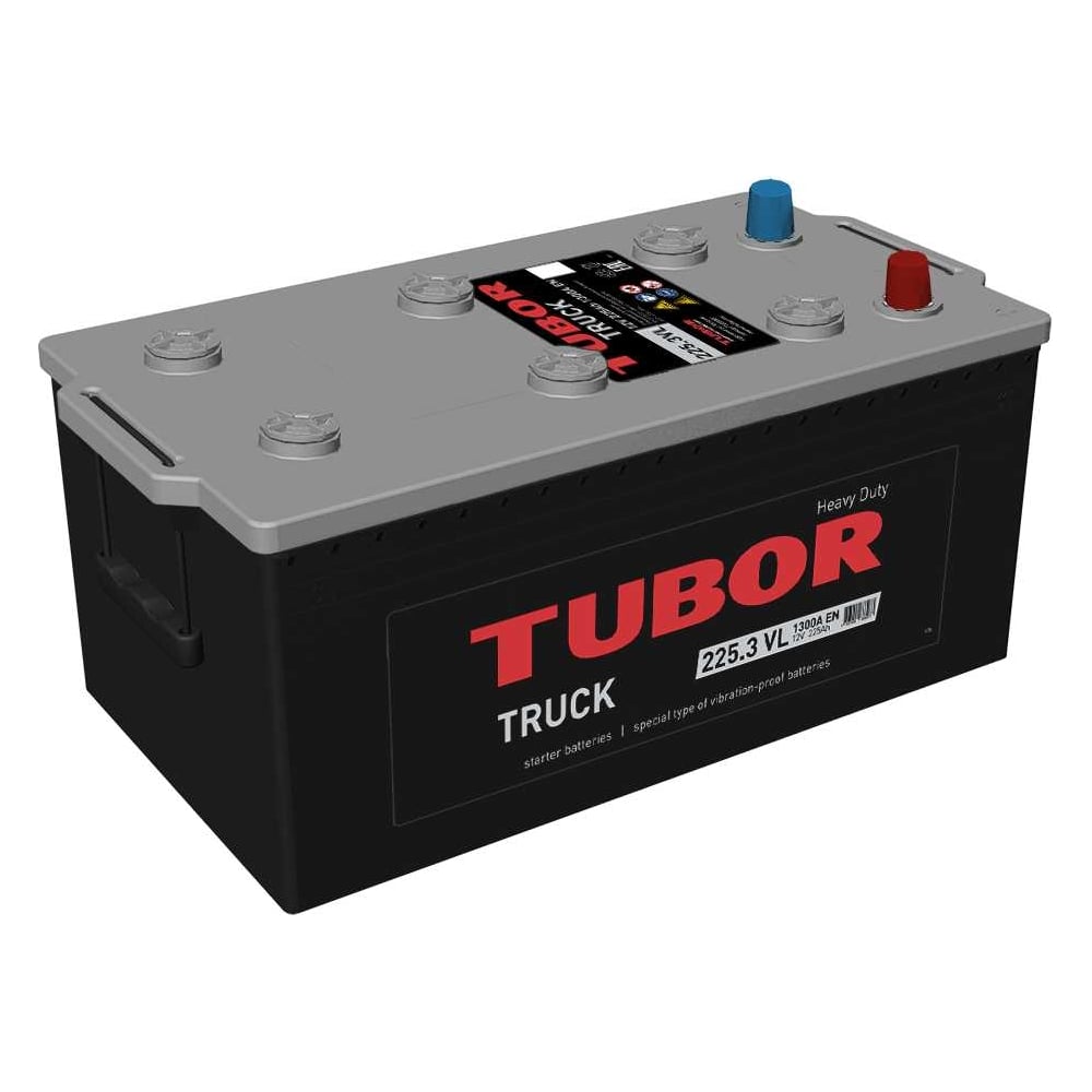 Изображение товара Аккумулятор TUBOR TRUCK 6СТ-225.3 VL