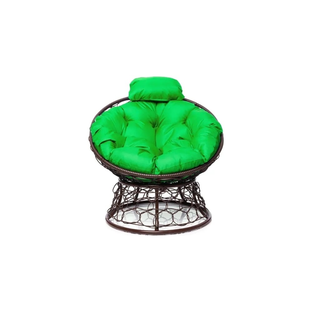 Изображение товара Кресло M-GROUP ПАПАСАН мини с ротангом и подушкой