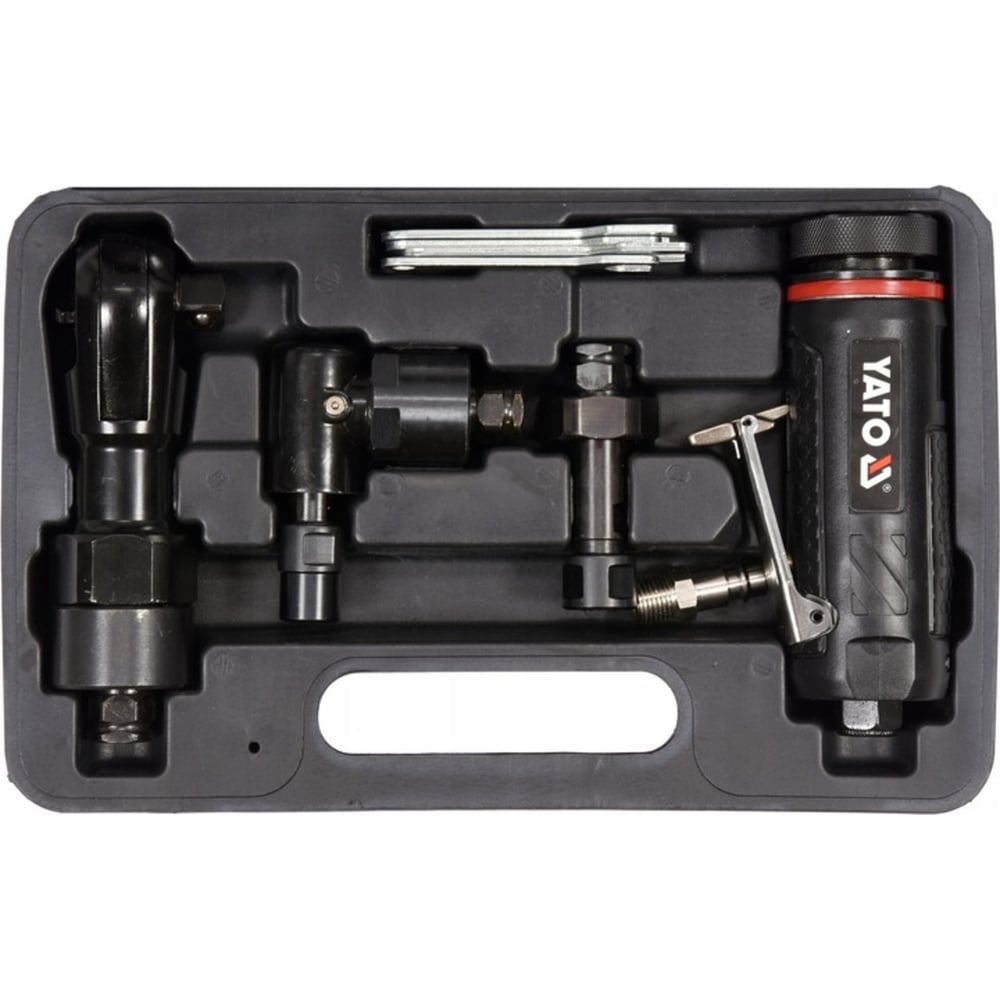 Изображение товара Пневматический набор YATO 3 в 1 YT-09860 для профессионального использования
