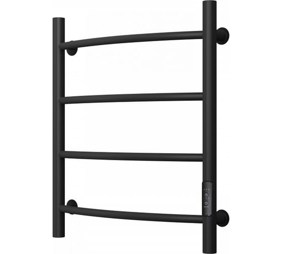 Изображение товара Электрический полотенцесушитель Маргроид Лина П4 50x60 с таймером, черн мат 4690569008447 ЦБ-00266762