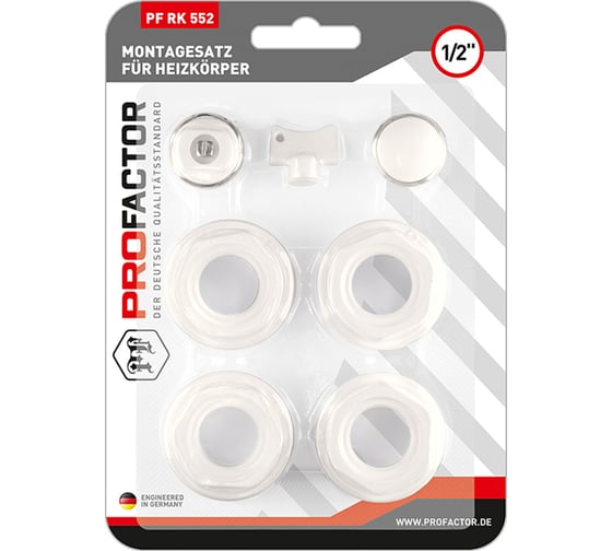 Изображение товара Комплект для монтажа радиатора PROFACTOR 1/2" PF RK 552