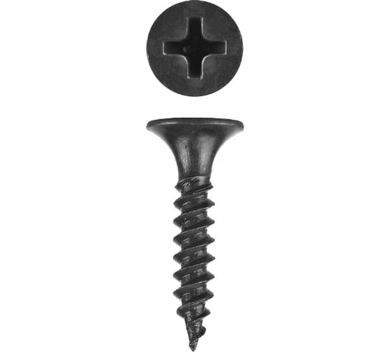 Изображение товара Саморезы СГМ гипсокартон-металл ЗУБР 95 x 4.8 мм 100 шт фосфатированные  Проф. 300011-48-095