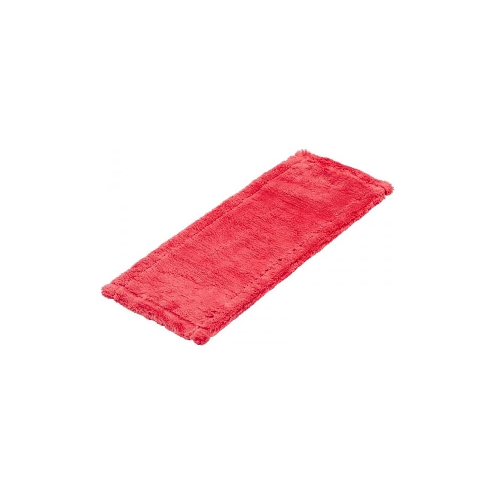 Плоский моп A-VM насадка для плоской швабры доляна 42×12 см 60 гр микрофибра красный