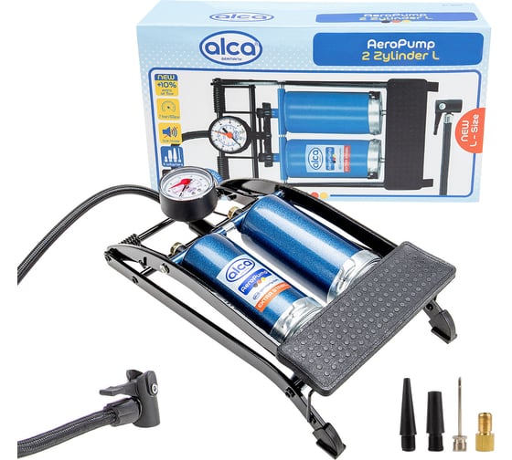 Изображение товара Ножной насос Alca 2 цилиндра 7 бар 202000