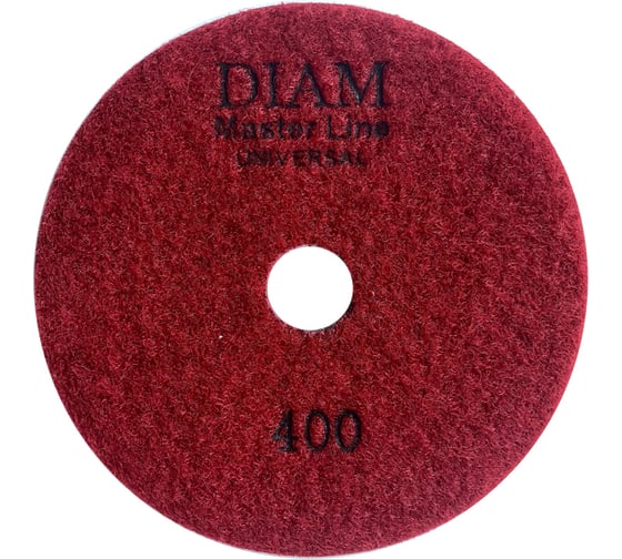Изображение товара Круг алмазный гибкий шлифовальный АГШК Master Line Universal №400 (125х2.5 мм) DIAM 000646