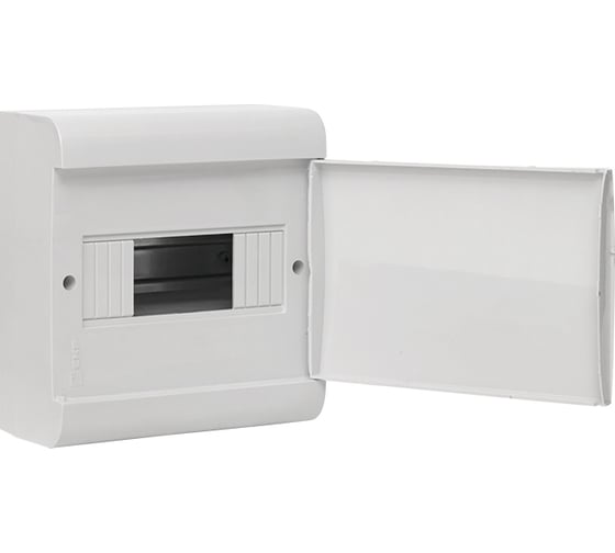 Изображение товара Распределительный щит EKF ЩРН-П-8 белая дверца IP41 Basic pb-n-8w-bas