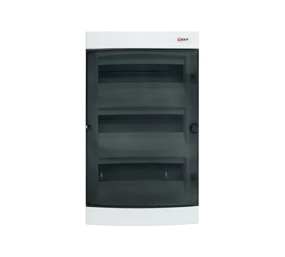 Изображение товара Распределительный навесной щит EKF "Unix" прозрачная дверь 3х12 модулей IP41 PROxima ux-3x12-n