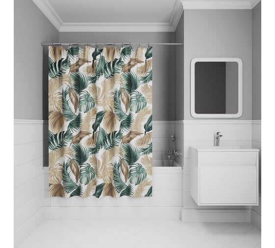 Изображение товара Штора для ванной IDIDS 200x180 см, Полиэстер, BF06P18i11