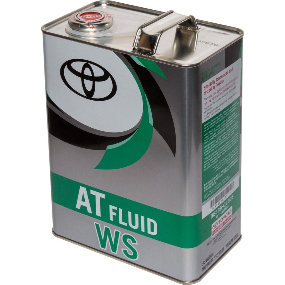 Изображение товара Трансмиссионное масло WILMART TOYOTA ATF WS 08886-02305 4л синтетика универсальное
