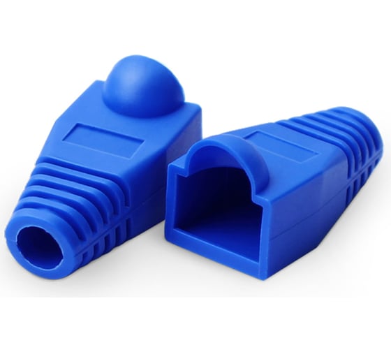 Изображение товара Изолирующий колпачок для разъемов rj-45 Ripo синий, диаметр 6,1 мм ( по 50 шт.) 003-400026/50