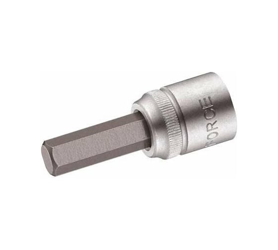 Изображение товара Головка-бита 1/2", HEX, L=55 мм, 5 мм FORCE 34405505