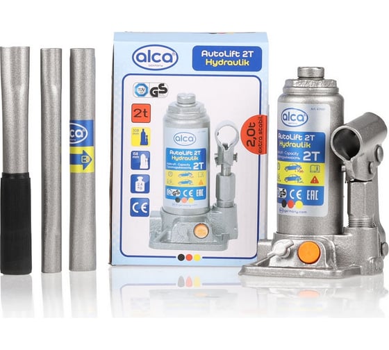 Изображение товара Гидравлический бутылочный домкрат Alca 2т 431000