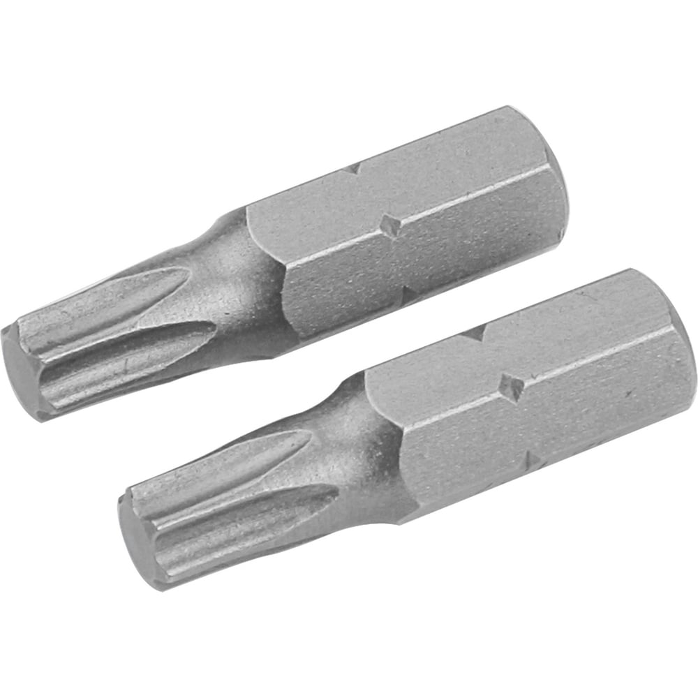 Изображение товара Набор вставок торцевых бит Torx 1/4" T10 25 мм 2 шт TOLSEN