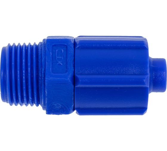 Изображение товара Фитинг механический прямой пластиковый химически стойкий 12 мм-3/8" М CDC Pneumatics CK 1203