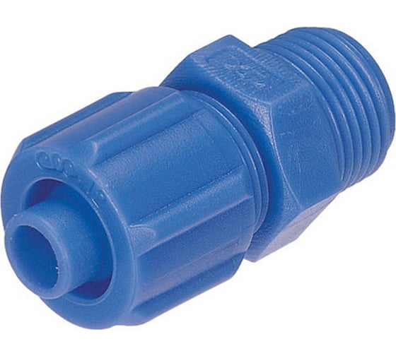 Изображение товара Фитинг механический прямой пластиковый химически стойкий 8 мм-1/8" М CDC Pneumatics CK 0801
