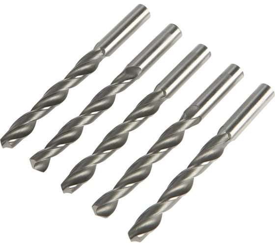 Изображение товара Сверло по металлу ц/х 12.5x150 мм, 5 шт, HSS ТУНДРА 1119687