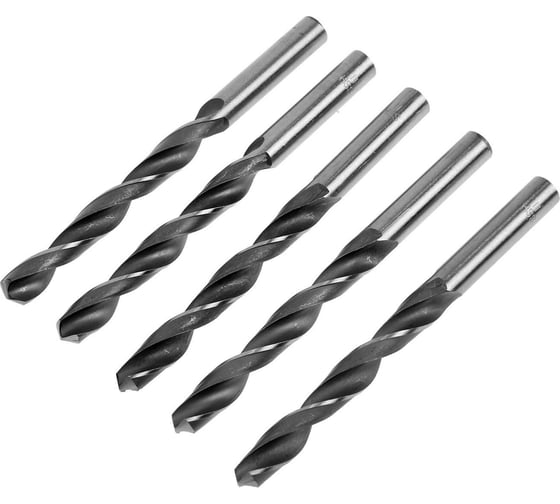Изображение товара Сверло по металлу ц/х 11x140 мм, 5 шт, HSS ТУНДРА 1119684