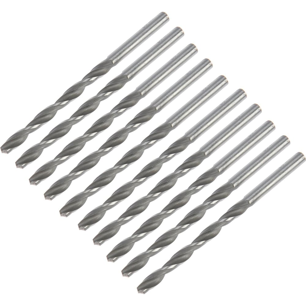 Изображение товара Сверло по металлу цх 4.5x80 мм набор 10 шт HSS