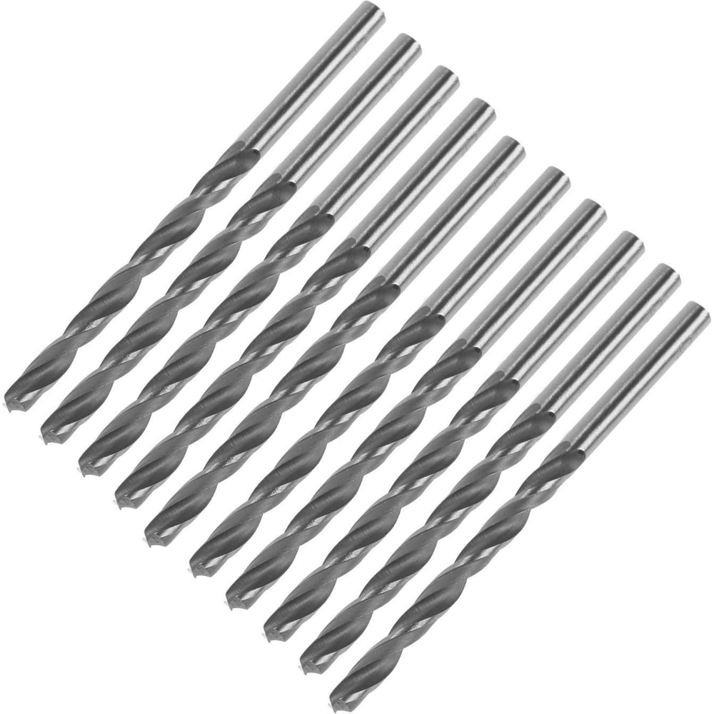 Изображение товара Сверло по металлу ц/х 4.7x80 мм 10 шт HSS выпуск Tundra