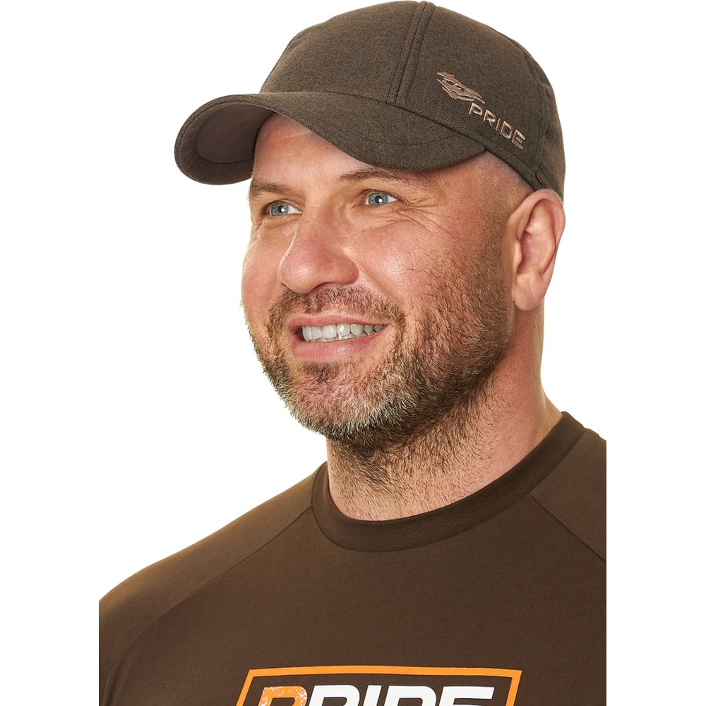 Изображение товара Бейсболка Pride Винчестер коричневая мужская повседневная синтетика