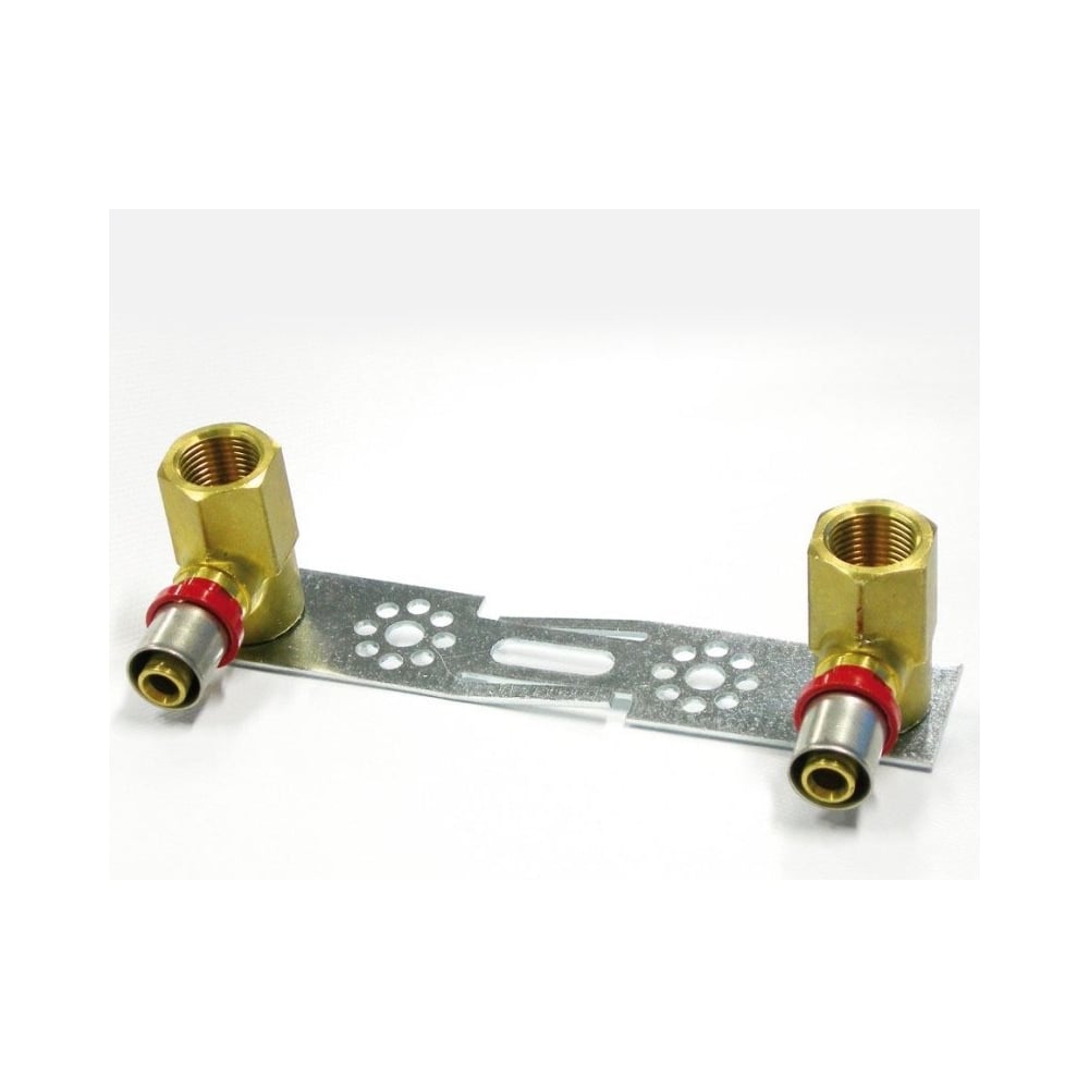 Изображение товара Водорозетка Tiemme двойная 20х1/2 латунь пресс для водопровода