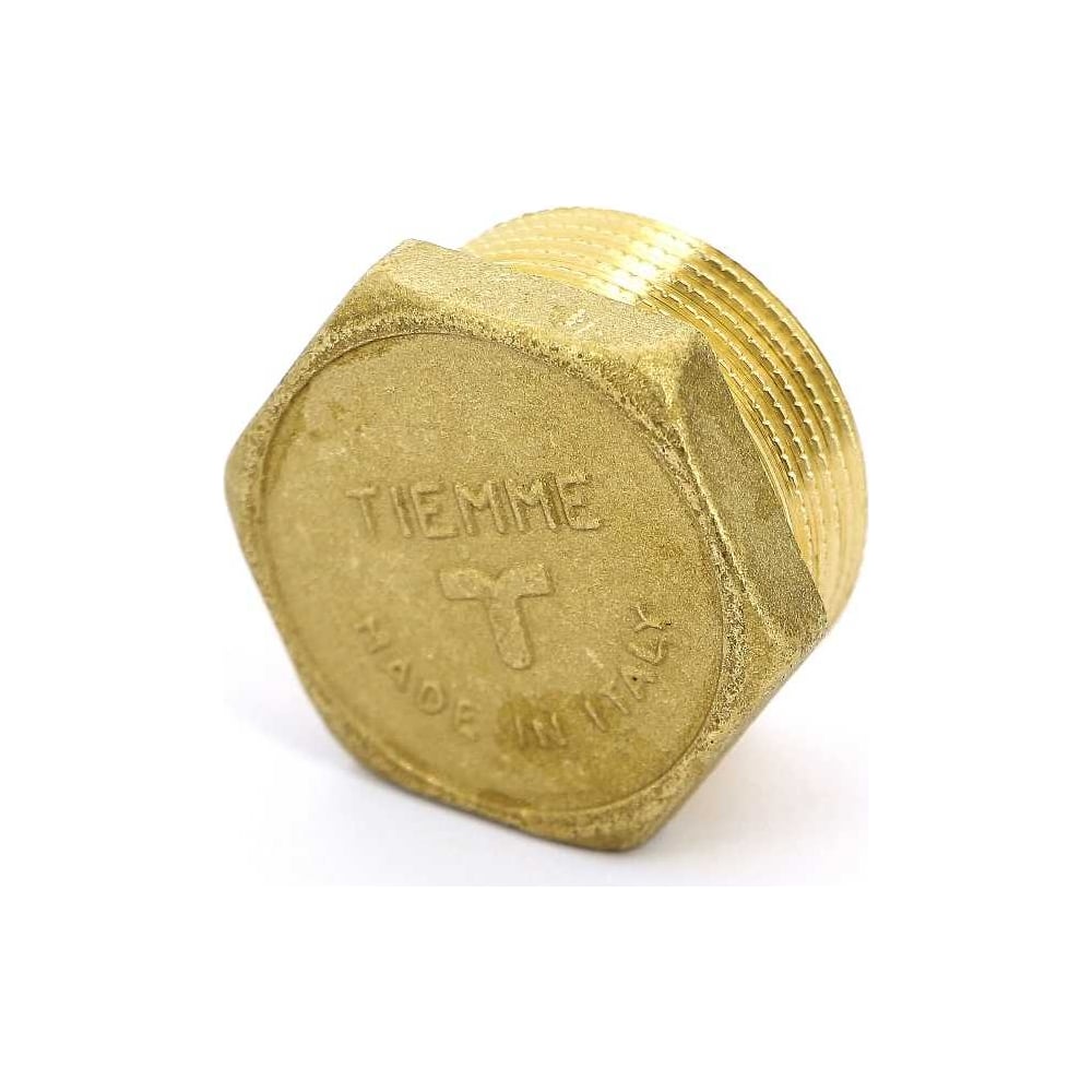 Изображение товара Заглушка Tiemme 3/8"Н латунь без покрытия 1878G0003